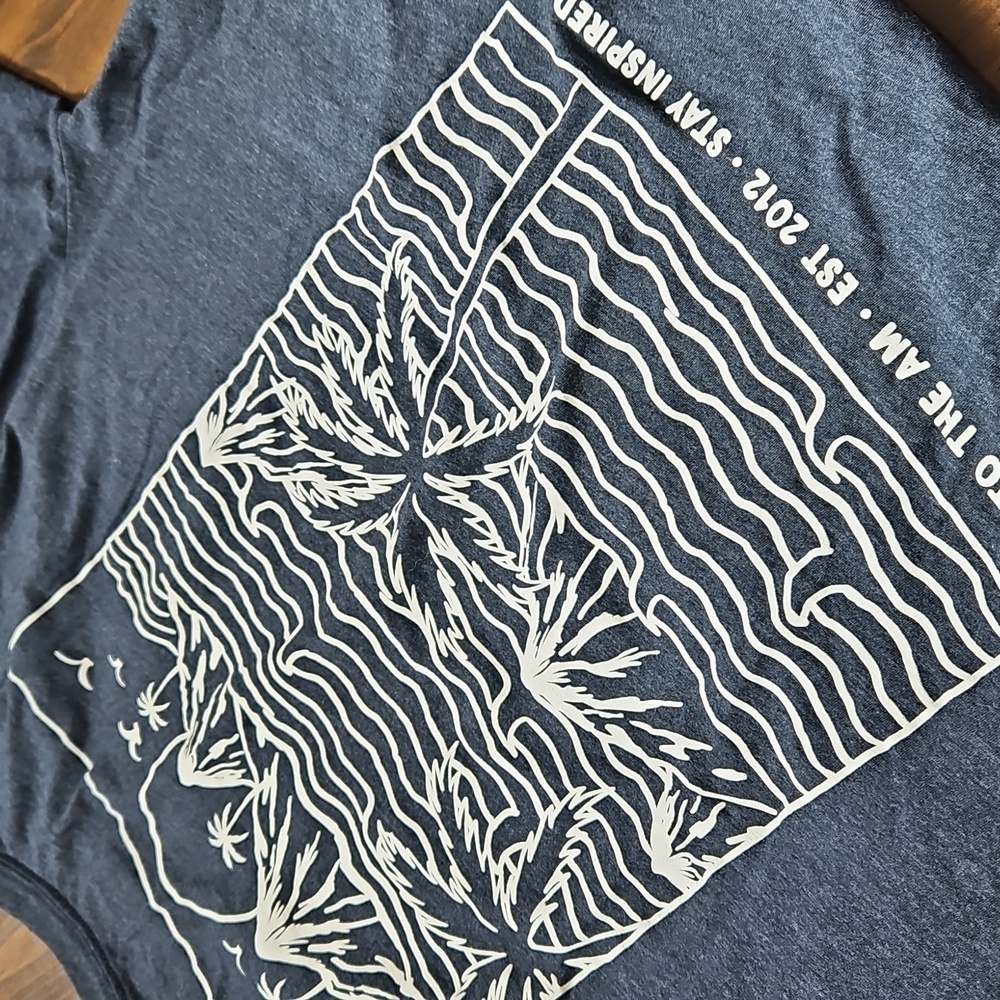 Blue Graphic Tee - Short Sleeve - Picture 6 of 6